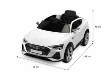 BATTERY RIDE-ON VEHICLE AUDI ETRON SPORTBACK BLACK