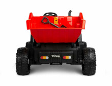 BATTERY VEHICLE TOY TIPPER TRUCK TANK RED