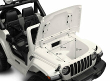 OFF-ROAD BATTERY VEHICLE JEEP RUBICON BLACK