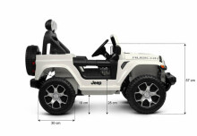 OFF-ROAD BATTERY VEHICLE JEEP RUBICON BLACK