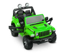 OFF-ROAD BATTERY VEHICLE JEEP RUBICON GREEN