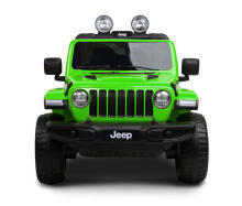 OFF-ROAD BATTERY VEHICLE JEEP RUBICON GREEN