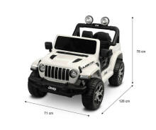 OFF-ROAD BATTERY VEHICLE JEEP RUBICON GREEN