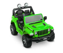 OFF-ROAD BATTERY VEHICLE JEEP RUBICON GREEN