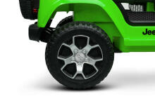 OFF-ROAD BATTERY VEHICLE JEEP RUBICON GREEN