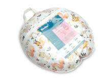 PILLOW FOR FEEDING VELVET PICNIC PEACH