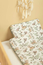 TWO-ELEMENT YEAR-ROUND BEDDING 100X135, 60x40 DEERS MINT