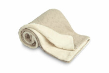 EMBROIDERED BLANKET 80X100 LINEN PLUSH