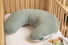 MUSLIN PILLOW FOR FEEDING - EMERALD HEDGEHOG