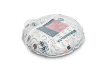 MUSLIN PILLOW FOR FEEDING - EMERALD HEDGEHOG