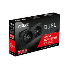 ASUS Dual-RX6600-8G-V2 AMD Radeon RX 6600 8 ГБ GDDR6