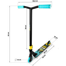 Skrejritenis SOKE GO! Yellow/Blue (Biohazard) 100mm