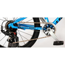 Детский велосипед Volare Dynamic 20 Blue - 2 Hand brakes - 7 Gears - Prime Collection (Размер колес: 20)