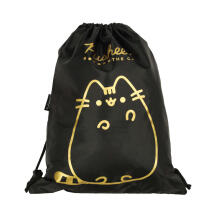 Ikonka Art.KX3764_1 Pusheen Gold children's shoe bag