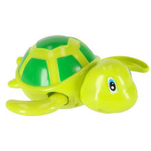 Ikonka Art.KX7220_3 Green screw-on water turtle bath toy