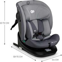 KinderKraft I-Grow I-Size Art.KCIGRO00GRY0000 Grey  Juoda vaikiška automobilinė kėdutė 0-36kg