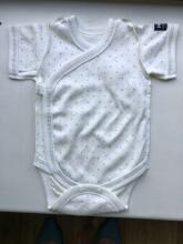 La Bebe™ NO Baby Body Vanilla Art.169079  Бодик из 100% мягкого хлопка с коротким рукавом