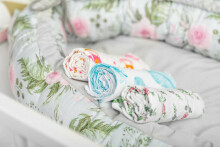 Muslin diaper – smooth pink