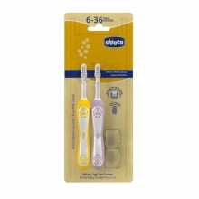 174706 LILAC TOOTHBRUSH 6-36M 2PCS