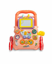 EDUCATIONAL TOY - ZOO PUSHER PINK