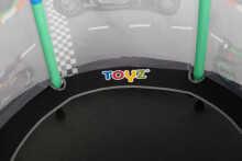 Toyz Children Trampoline Art.169645 Race Saliekams batūts ar aizsārgtīklu