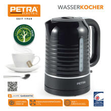 Petra PT5572BLKVDE Oscuro 3KW kettle