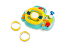 EDUCATIONAL TOY - RACER'S STEERING TURQUOISE