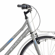 Pilsētas velosipēds Stucchi 28 FreMont Lady sudrabs (Rata izmērs: 28 Rāmja izmērs: L)