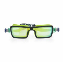 Laser Lime Electric 80's Swim goggles, Bling2O
