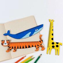 Wooden ruler, Blue Whale, Rex London