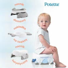 2in1 Potette Plus grey, Potette