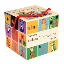 Colourful Creatures Stacking Blocks, Rex London