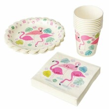 Flamingo Bay paper cups, Rex London