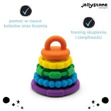 Rainbow Stacker, small, Jellystone Designs