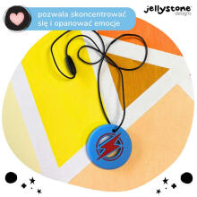 Strike energy pendant, blue, Jellystone Design