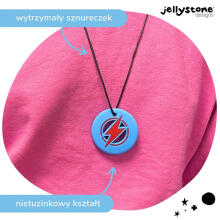 Strike energy pendant, blue, Jellystone Design