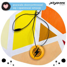 Strike energy pendant, yellow, Jellystone Design