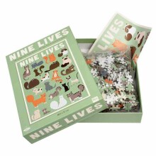 Nine Lives 1000 Piece Puzzle, Rex London