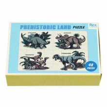 Prehistoric Land Matchbox Puzzle, Rex London