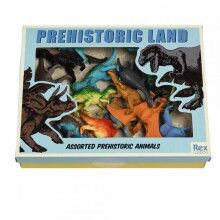 Prehistoric Land Assorted Dinosaurs (box Of 16),  Rex London