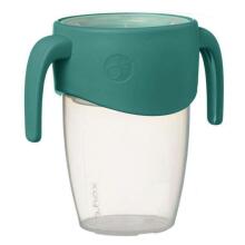 b.box 360° cup for learning to drink for children - sippy training cup, emerald forest