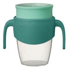 b.box 360° cup for learning to drink for children - sippy training cup, emerald forest