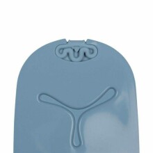 b.box roll + go BLW roll-up feeding mat for children to eat independently blue