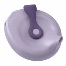 b.box fill+feed Silicone bowl with a lid for feeding babies and children peony