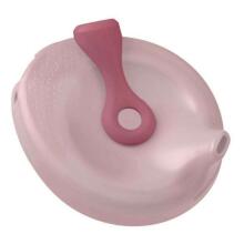 b.box fill+feed Silicone bowl with a lid for feeding babies and children blush