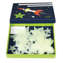 Box Of 30 Glow In The Dark Stars, Space Age, Rex London