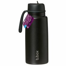 Insulated Flip Top Bottle – stainless steel, 1l thermos Deep Space, b.box