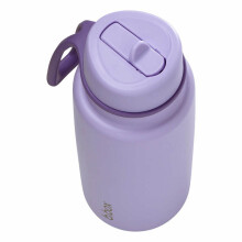 Insulated Flip Top Bottle – stainless steel, 1l thermos Lilac Love, b.box