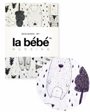 La Bebe™ Cotton Bedding Set 105x150/40x40 Art.177618 Fantasy Animals  Gultas veļas komplekts 2 -daļīgs 105x150/40x40 cm