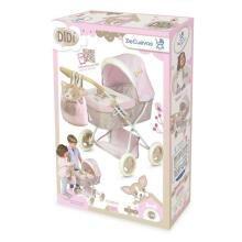 DeCuevas Toys Didi Art.85043 Leļļu rati ar kulbiņu